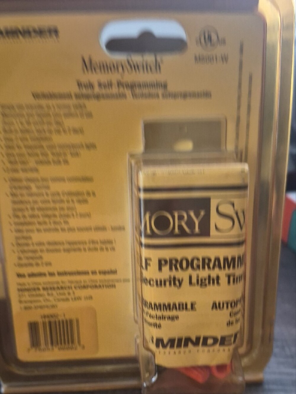 New MemorySwitch Security Light Timer - Picture 3 of 3